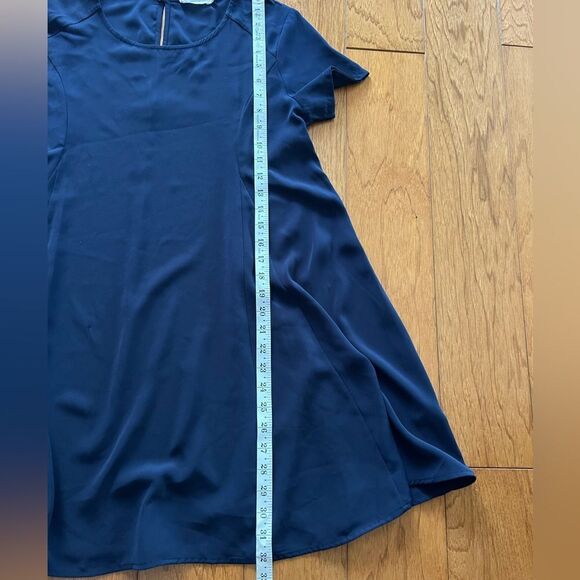 Lush Navy Chiffon Swing Dress - Picture 9 of 9